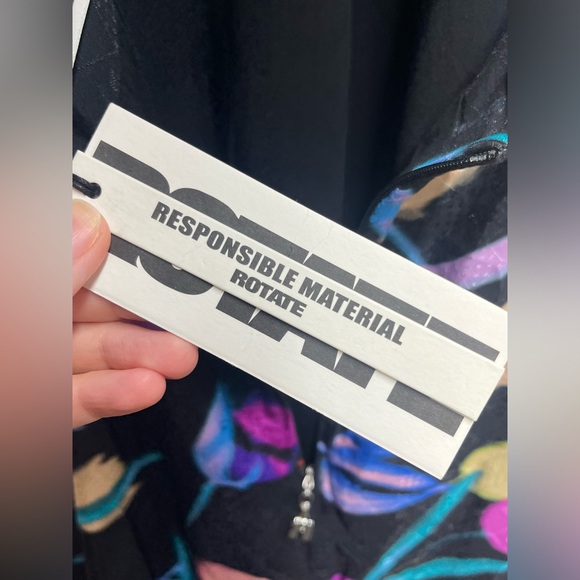 ROTATE NEW NWT Frederikke floral halterneck dress multicolor size 8 (38) - Picture 13 of 14